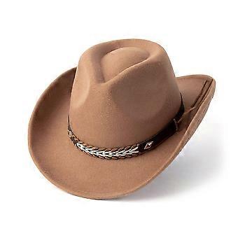 Vintage Jazz Hut England Hundred Party Street Temperament Western Cowboy Hut Herren und Damen Bowler Hut