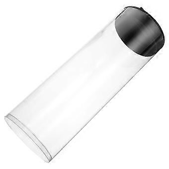 Portable Tennis Ball Holder Bottle for Storage 3Pcs Made of Black PVC