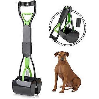 Pooper Scooper for Large Small Dogs, Foldable Dog Poop Waste Pick Up Rake