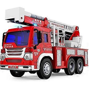 Giocattolo per camion dei pompieri, auto inerziali, con luci e suonigio regali di giocattoli educativi per 4 5 6 anni ragazzi e ragazze