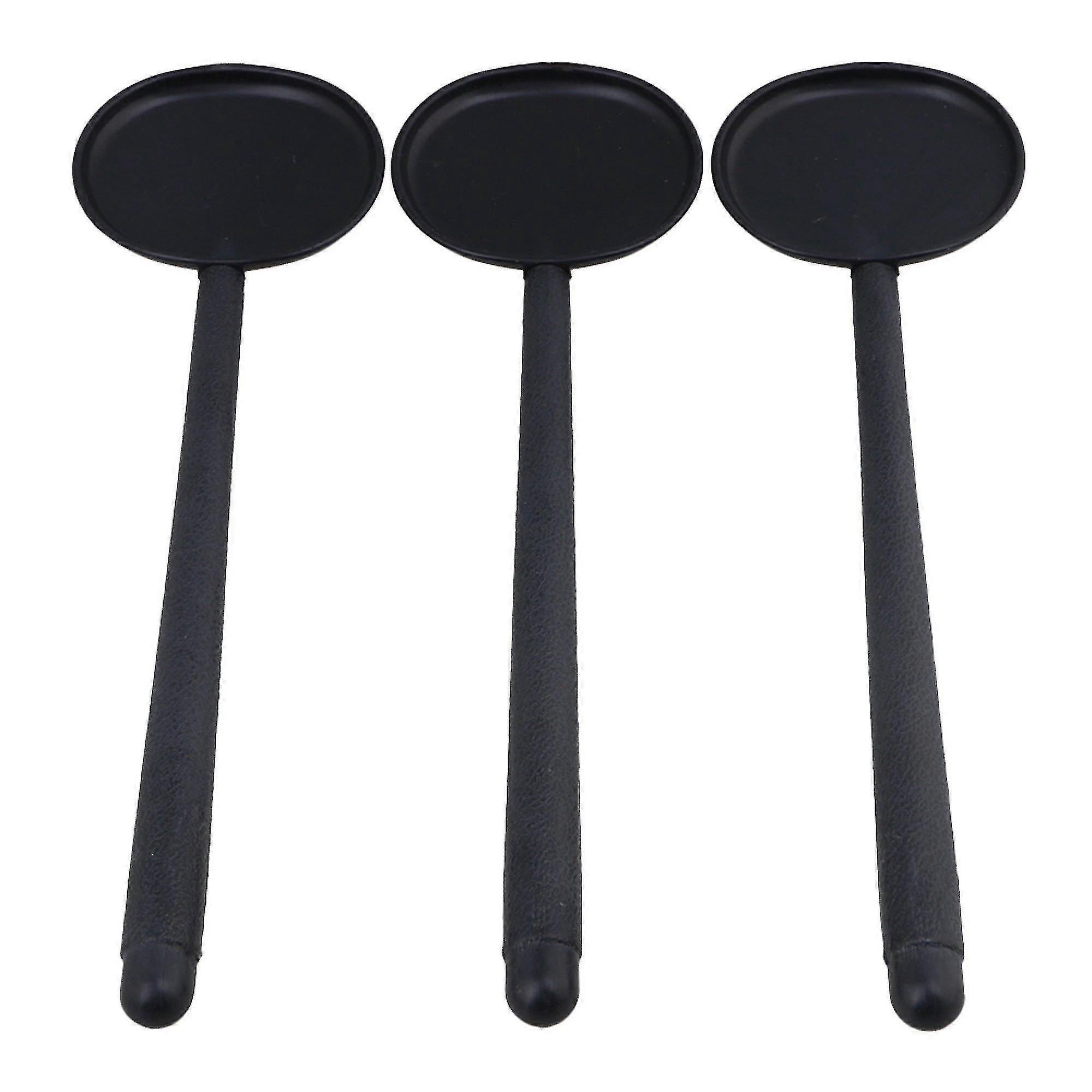 3pcs Black Eye Optometria Occluder 5,83 Polegadas Comprimento da alça