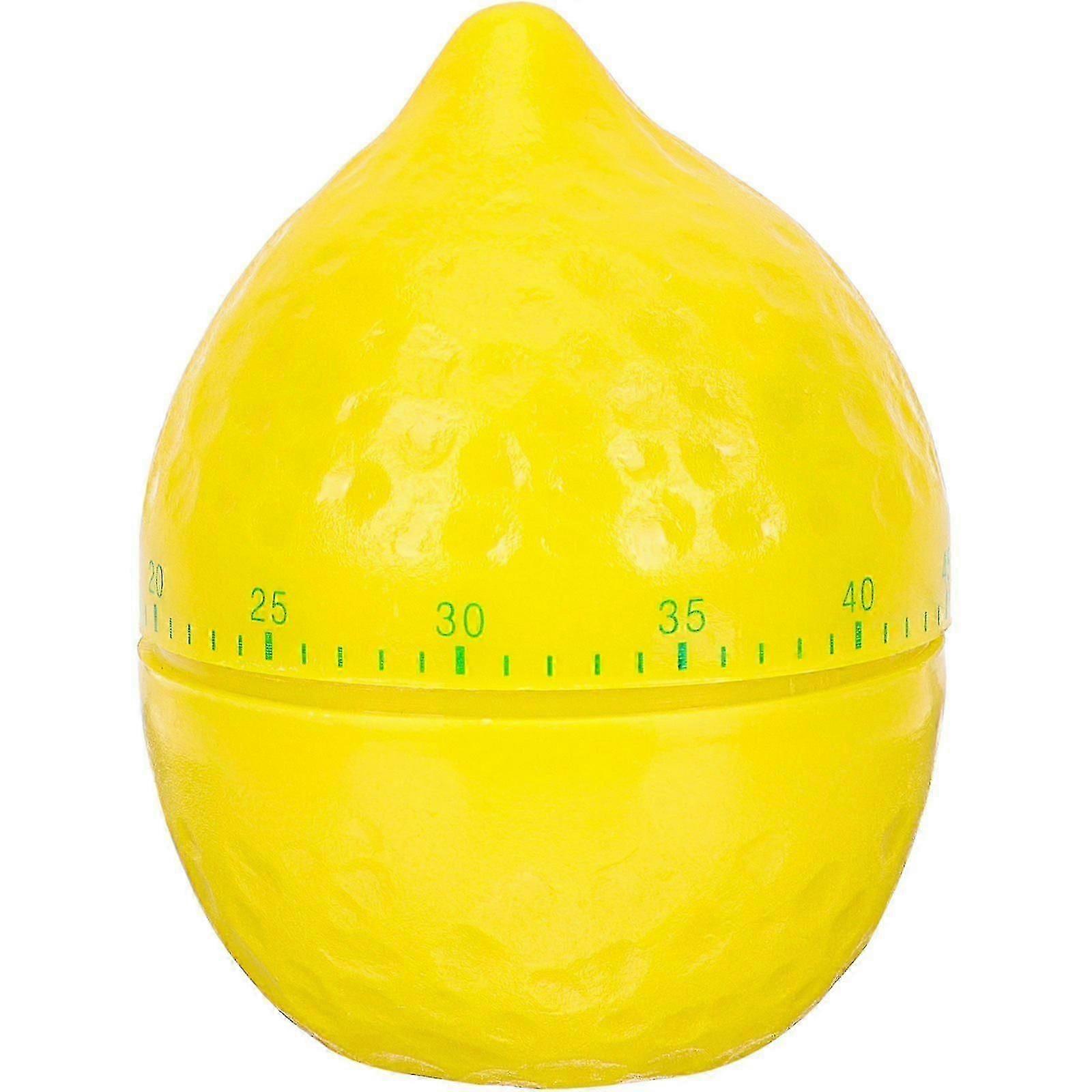 Kitchen Mechanical Timer Lemon Shaped Timer Household Kitchen Timer Countdown Timer-Good
