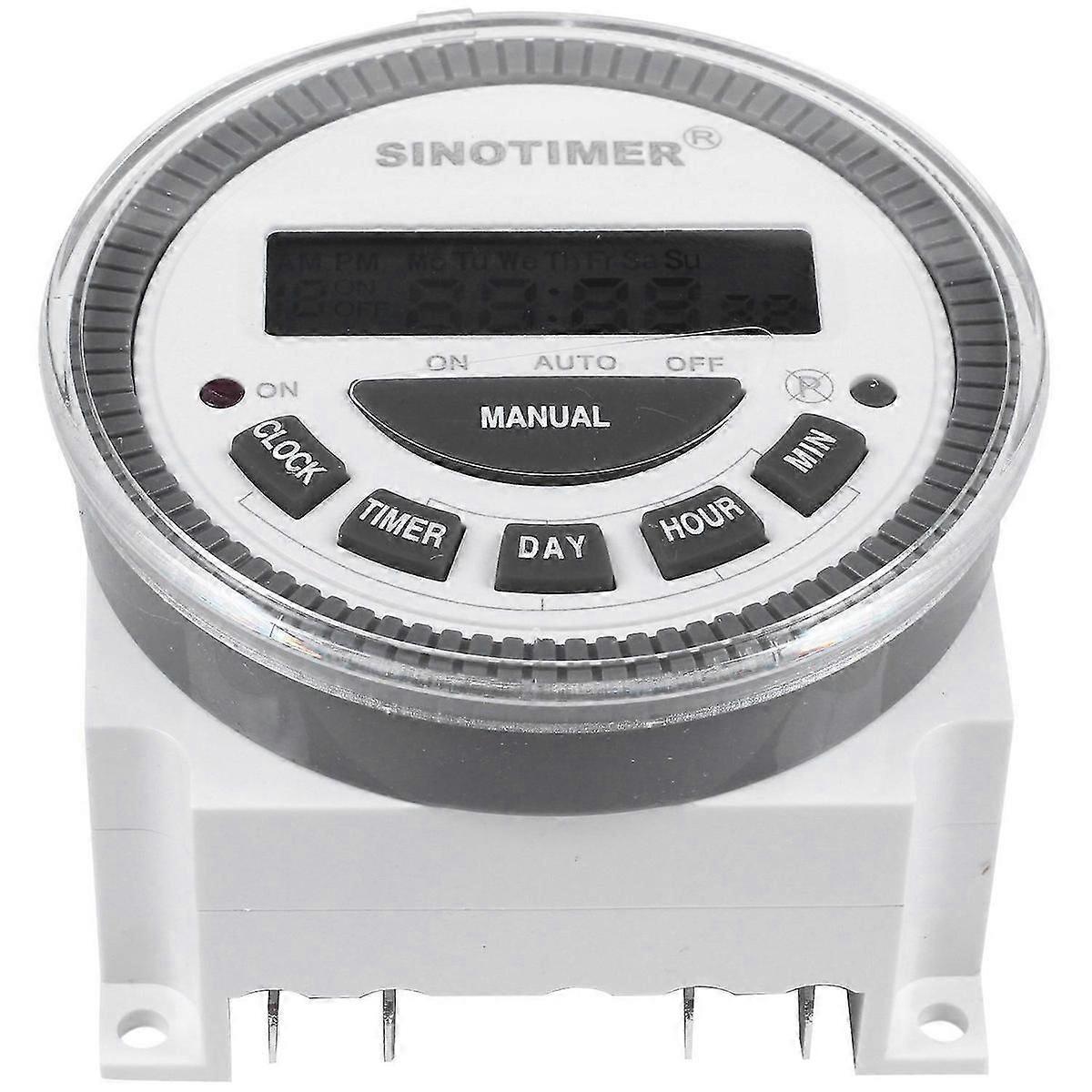 Digital Timer Lighting Switch Output Voltage With Cover