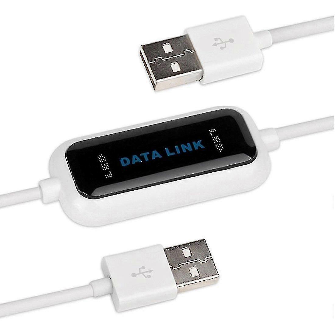 USB Dataoverføring kabel PC til PC for Windows - USB 2.0 Data Link PC Link kabel