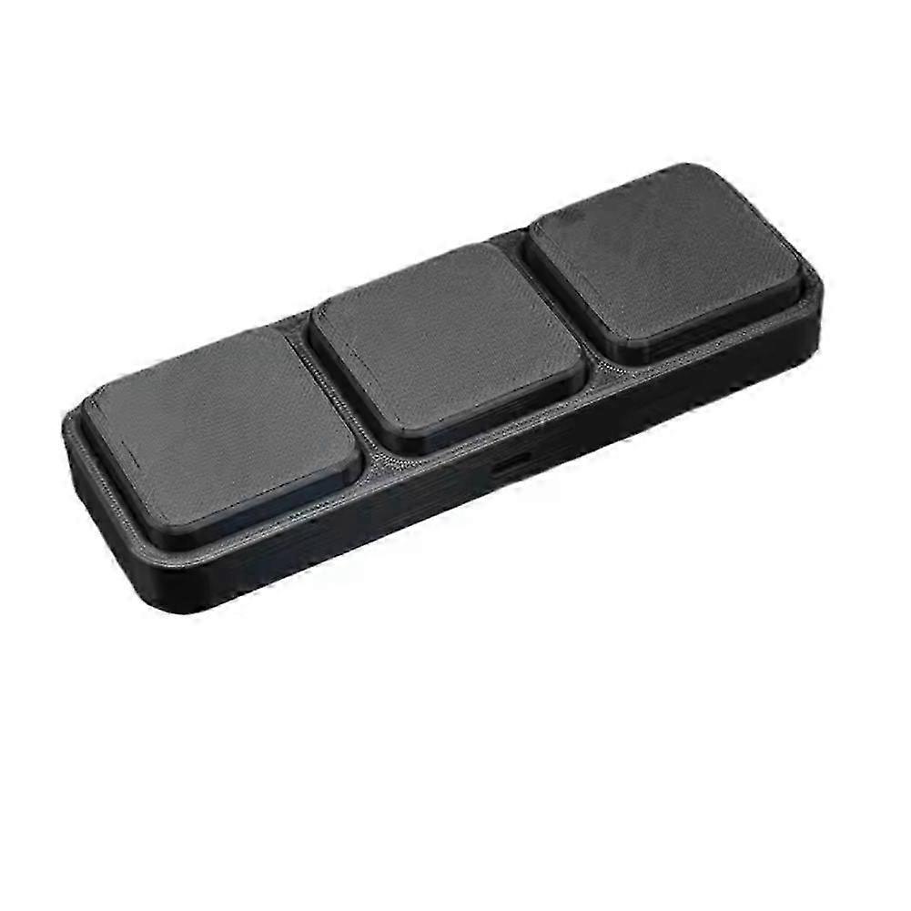 Oversized 3 Keys Custom Keyboard Copy Paste Cut Shortcut Keys Programming Macro Big Button Keypad for Programmer