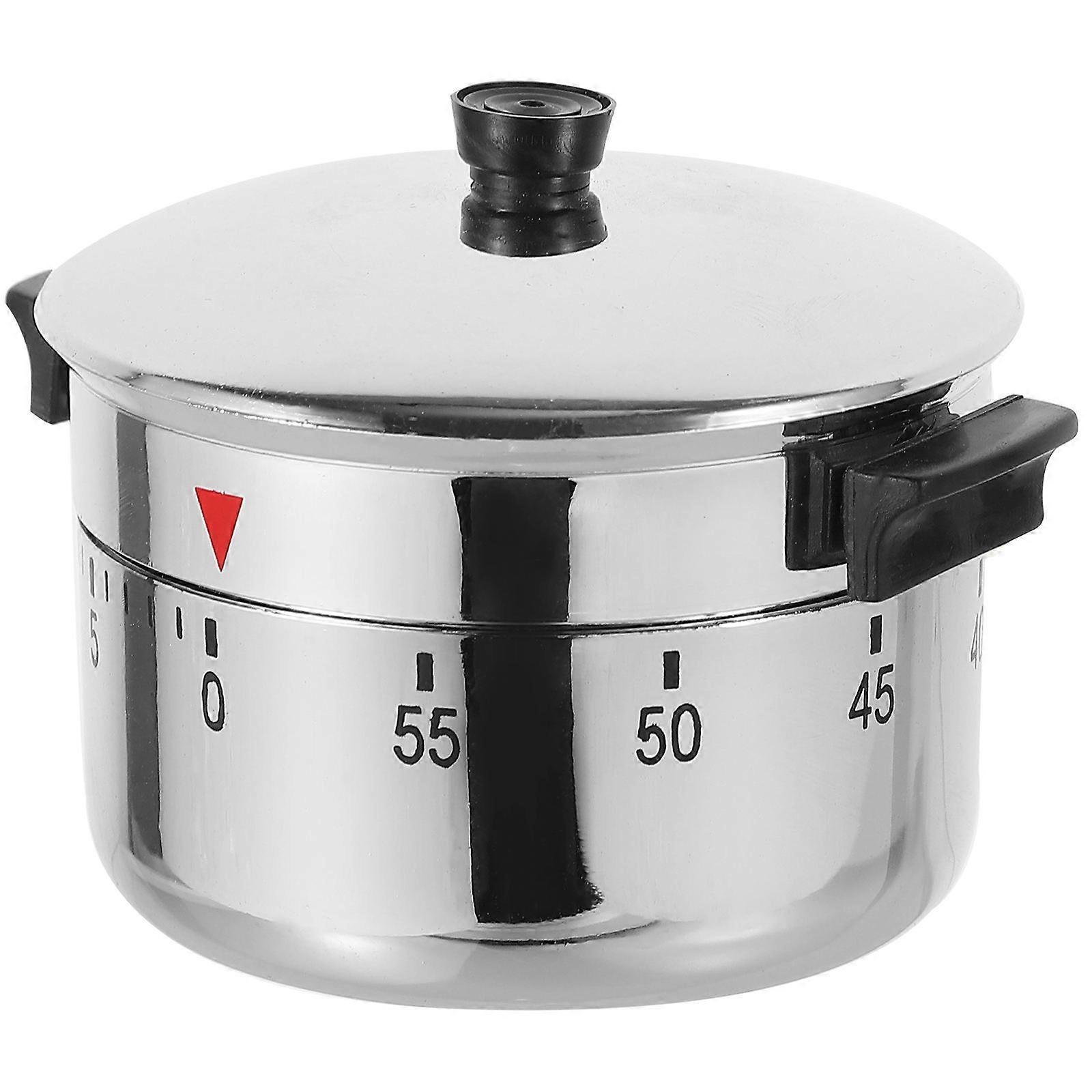 Kitchen Cooking Timer Novelty Pressure Cooker Shaped Mechanical Timer Countdown Timer