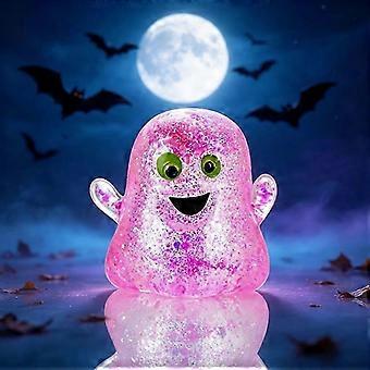Halloween Ghost Shape Squishy Toy, Slow Rising Squeeze Stress Relief Toy For Indoor Outdoor Party Layout