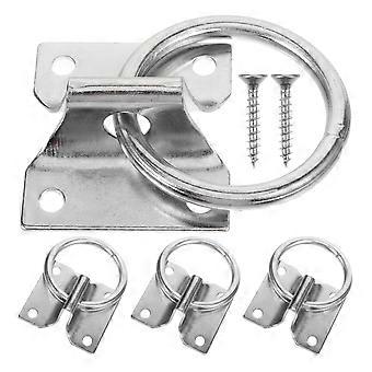 4pcs Tie Ring Sicherheit Pferd Krawatte Ring Pferd Safe Tie Blocker Ring Pferd Trainingsausrüstung