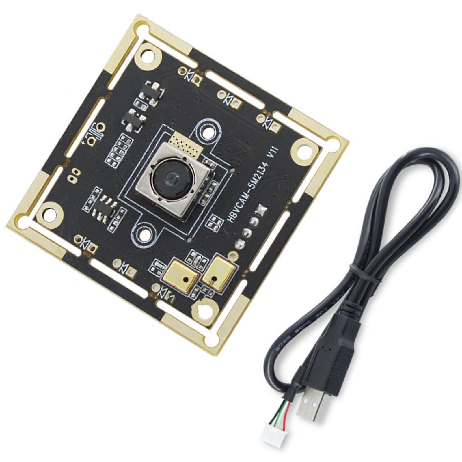OV5693 USB Kamera Modülü 5 Milyon Piksel 74°/76°/100°/120° Görüş Açısı Otomatik/Manuel Odaklama Dahili Mikrofon FreeDriver Çok Renkli