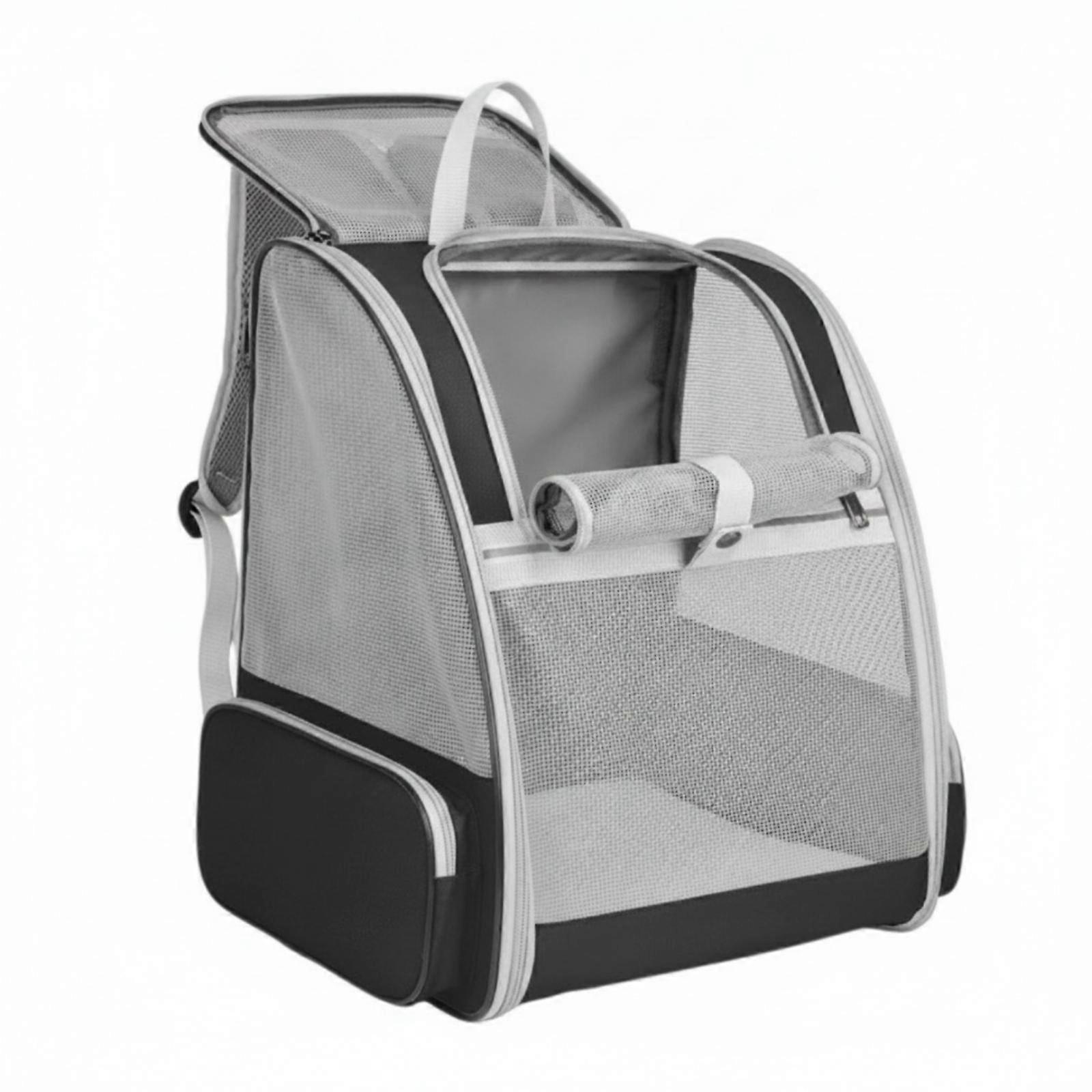 Pet Backpack Carrier Structured Pet Carrier Backpack Breathable for Small Dogs,