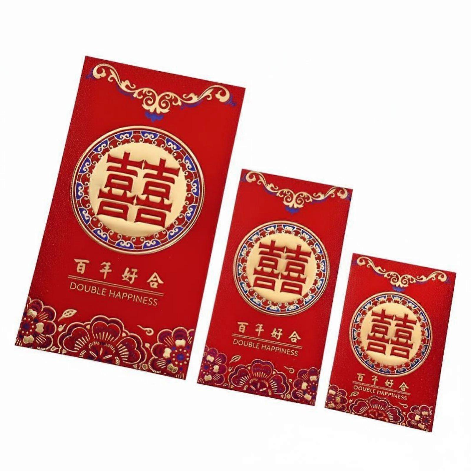 Blessing Red Envelope, Large & Small Sizes, Universal Money Packet, Wedding,