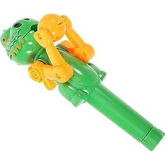 Children's Lollipop Holder for Kids Green Dinosaur Toy