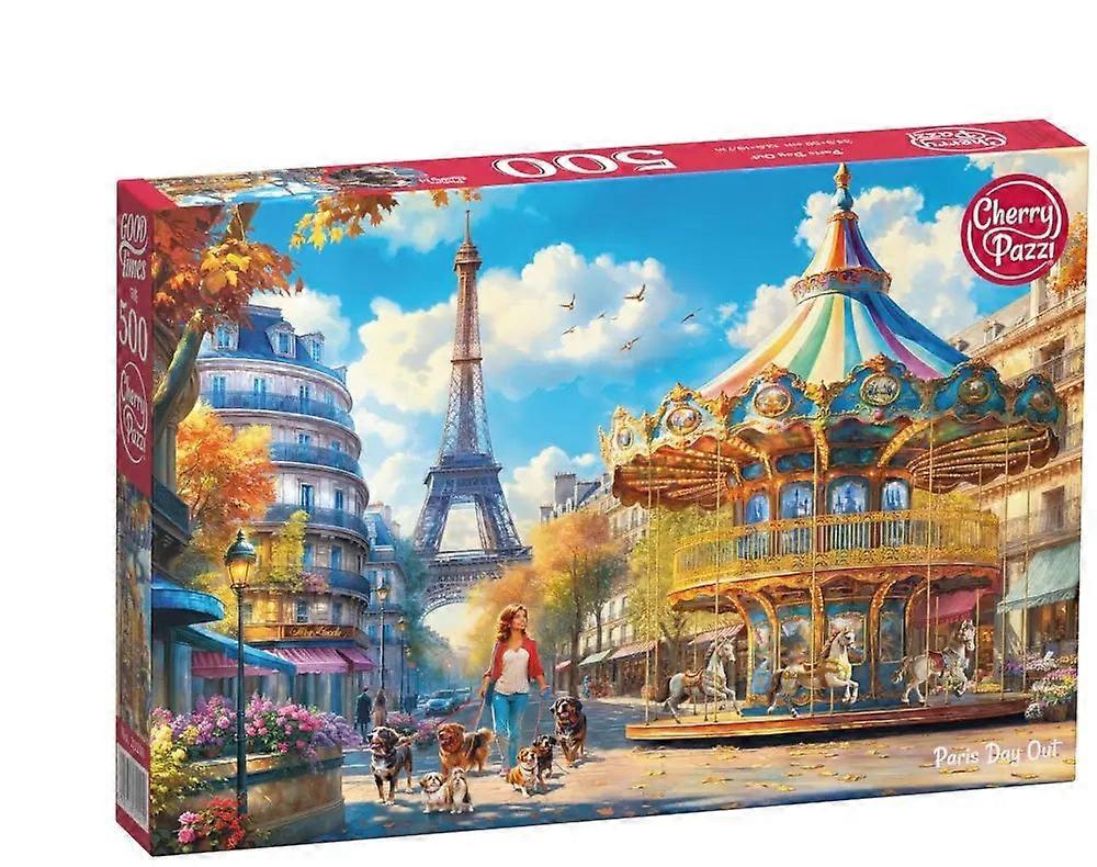 Cherrypazzi Paris Day Out Puzzle 500 Pieces