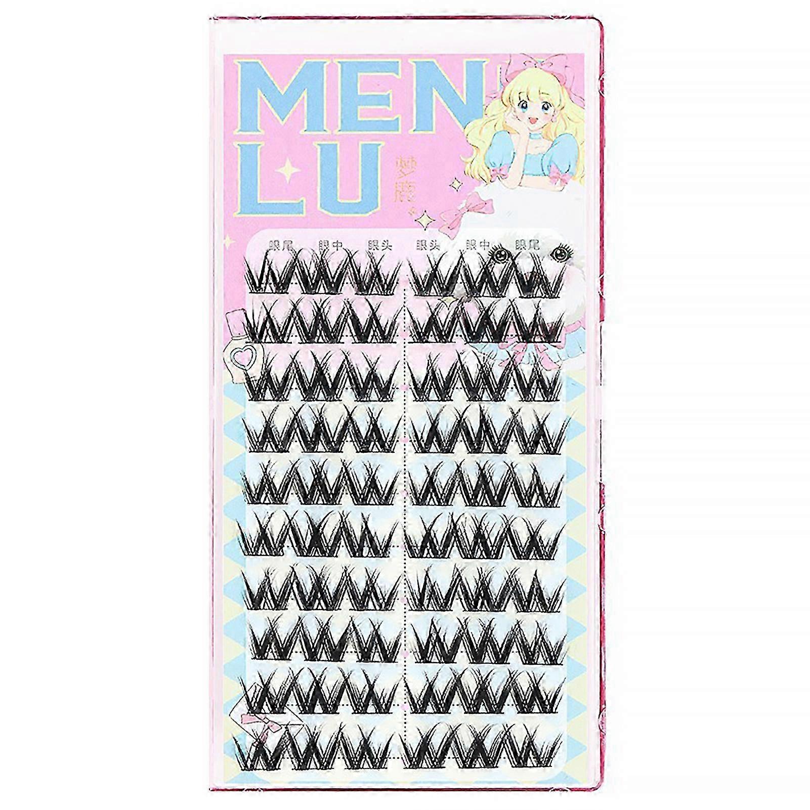Self-Adhesive Thin Band Eyelash Clusters
