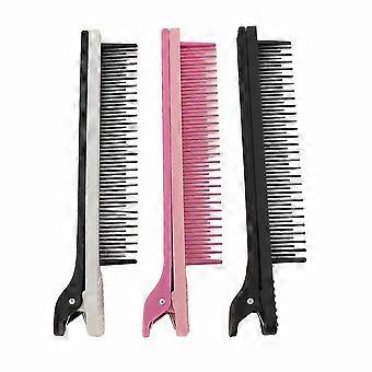 3-delige haarstylingkamset voor scheiden, kleuren en trimmen