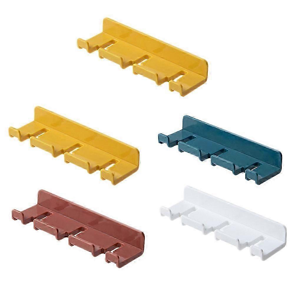 Toothbrush Rack Punch Wall Storage For 10Pcs Toothbrushes