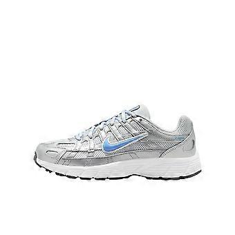Nike P 6000 Synthetic Leather Low top Running Shoes Silver Unisex HV5064-007