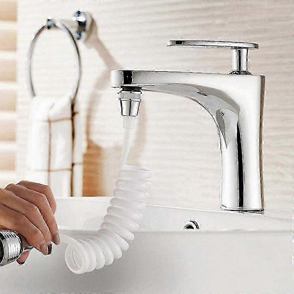 Rotating Dual-Mode Kitchen Faucet Sprayer