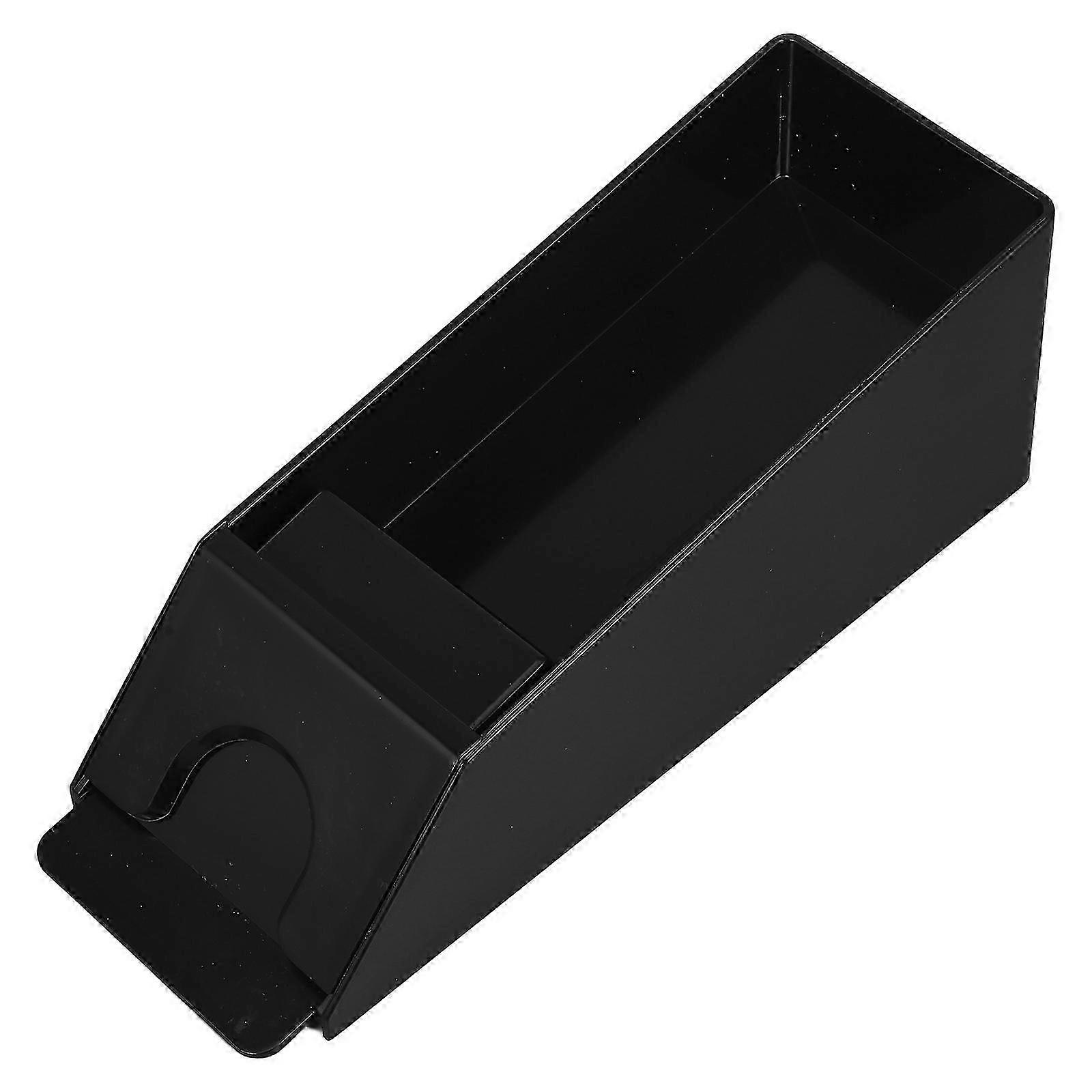 Compact Black Acrylic Card Dealer