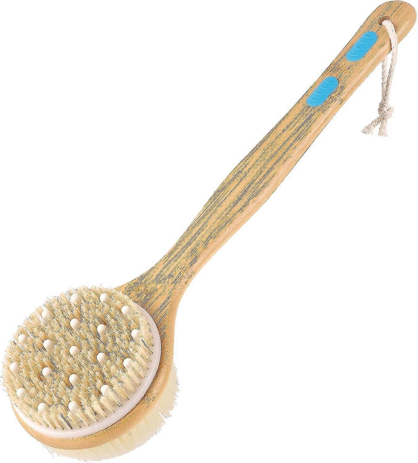 Dual-Tip Exfoliating Shower Brush