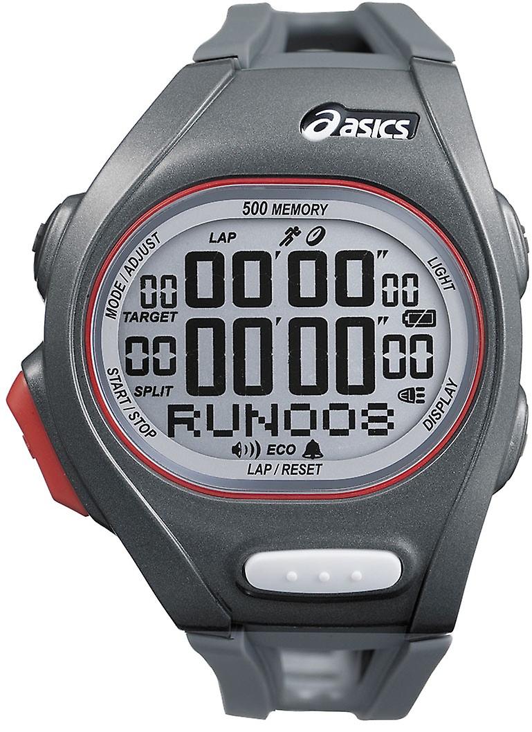 Asics race super watch for Unisex Digital Quartz with CQAR0206 Rubber Bracelet