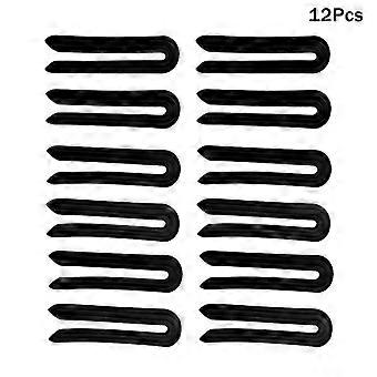 6/12 stuks U-vormige isolatieclips voor hoge temperaturen, geschikt voor permanenten in de salon, kappersbenodigdheden en stylingtools voor krullend haar.