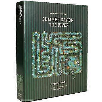 Summer Day on the River Edge 501-Piece Puzzle, Unique River-Themed Picture Puzzle 2026 
