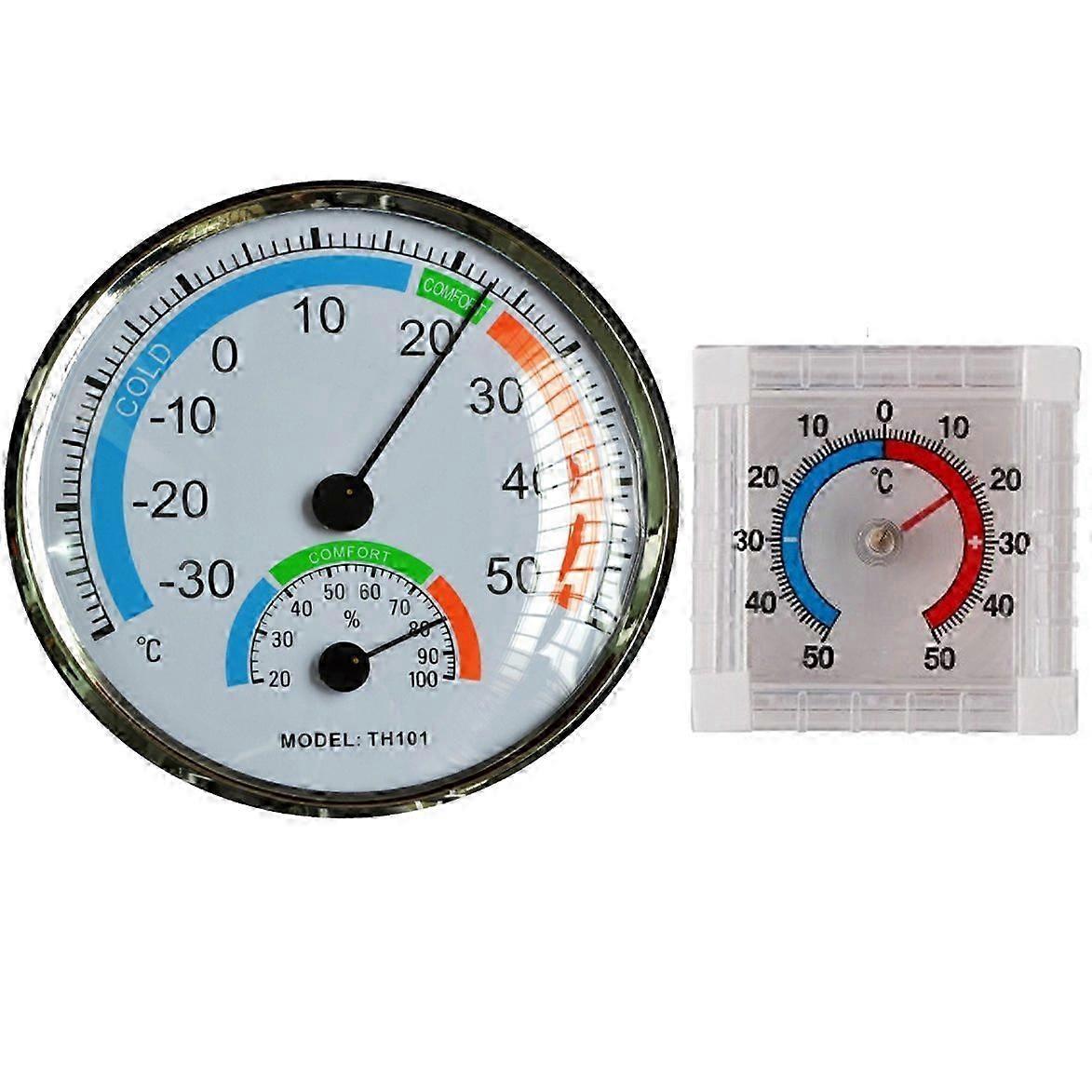 Mechanical Dual Dial ThermoHygrometer