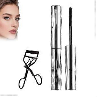 Silver Stick Mascara Curling Silver Stick Mascara,2026 New Steel Core Tubular Mascara,3d Curling & Volumizing,Buildable & Wash_yzae