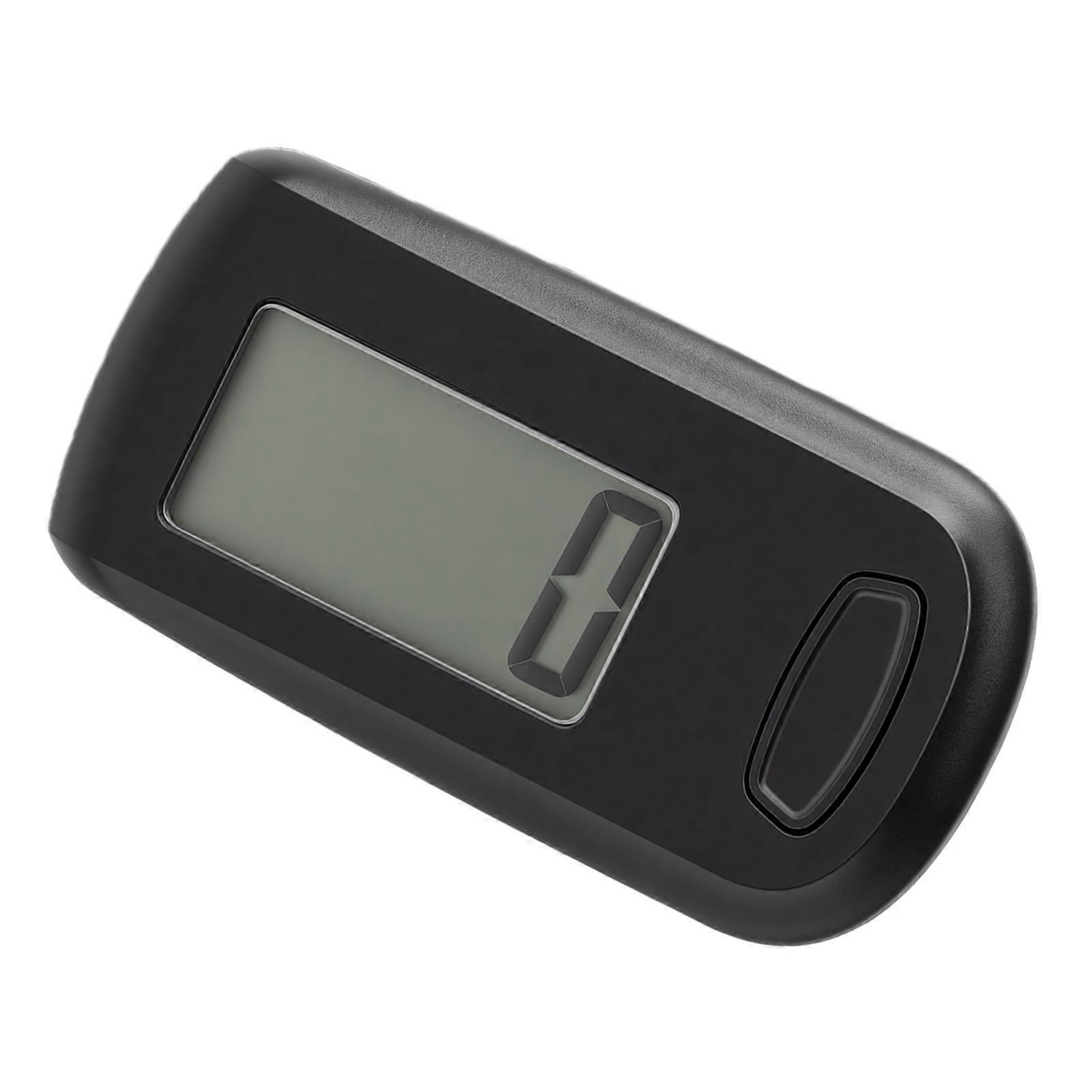 Pedometer Accurate Clip On Design Single Function Wearable 3D Step Counter for Running Walking