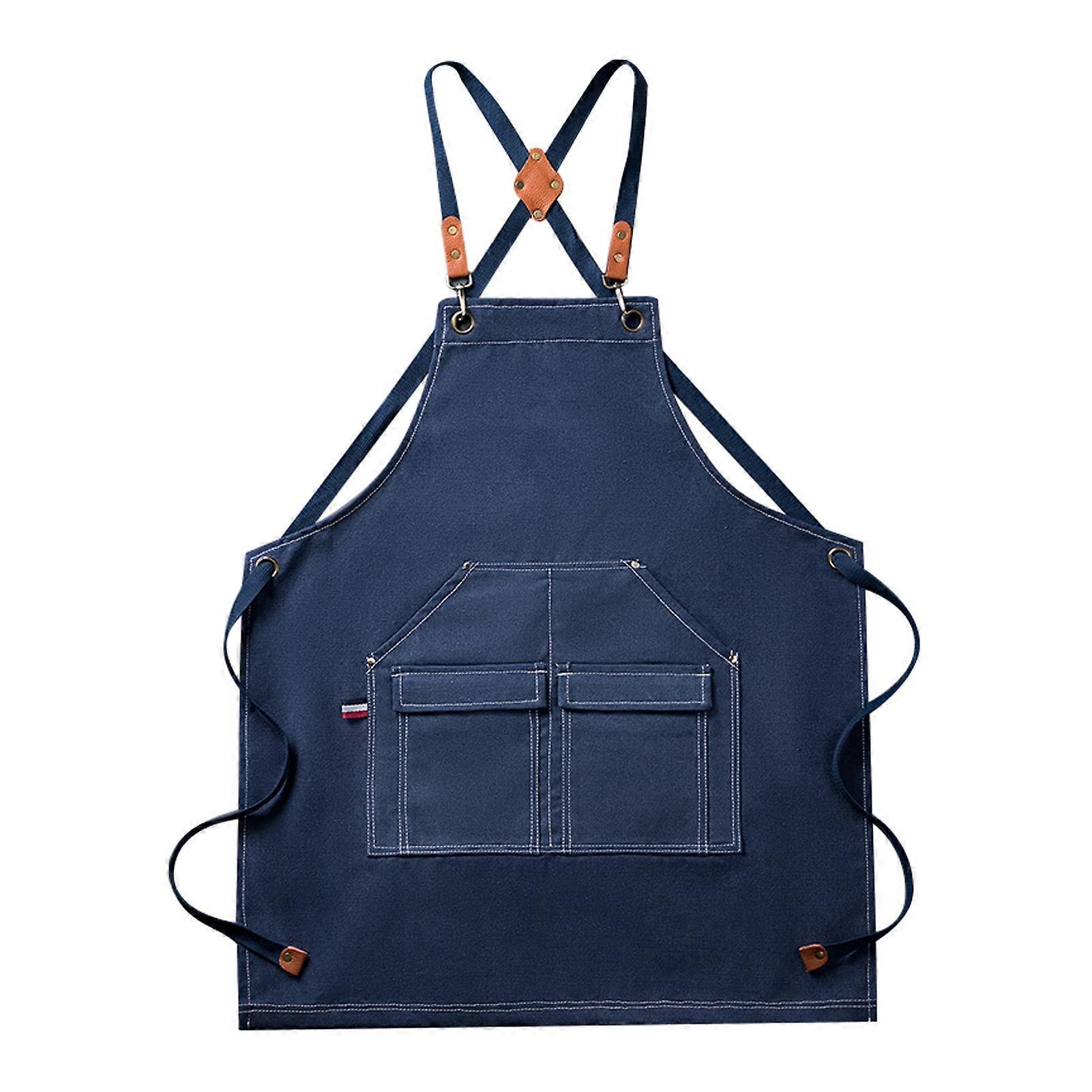 Cross Back Multi Pocket Apron