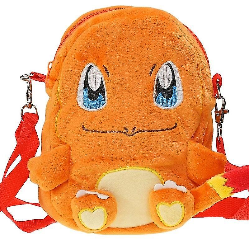 Anime Plush Backpack Cartoon Figure Pattern Children School Bag