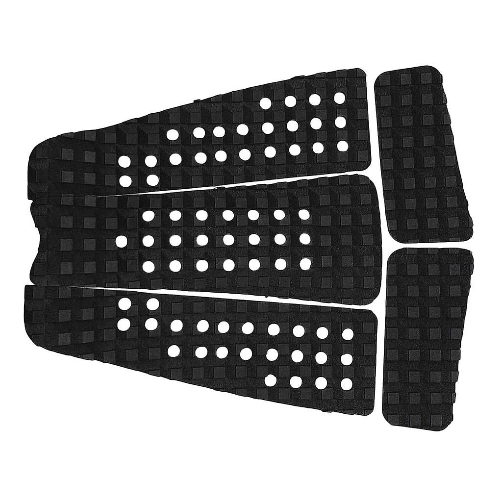 5 חתיכות מרובע מחורץ EVA גלשן SUP אחיזת סיפון אחיזה כרית זנב כחול