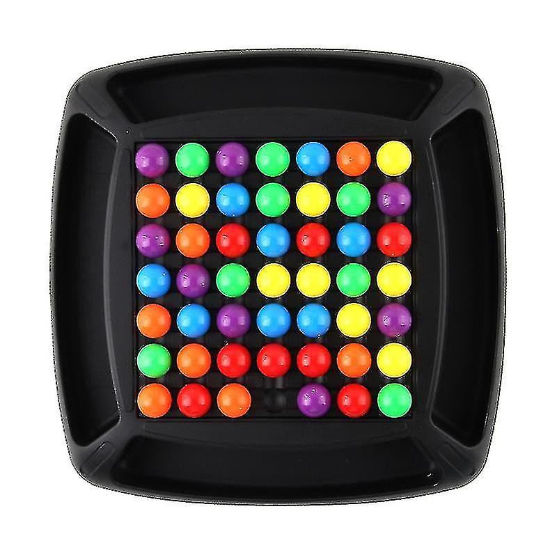 Rainbow Beads Puzzle Strategy Game Puzzle Parent-child Interactive Board Play Toys