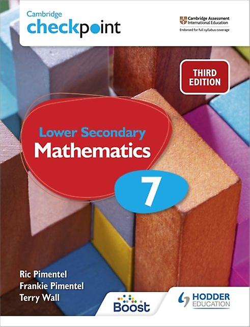 Cambridge Checkpoint Studenti di Matematica Secondaria Inferiore Libro 7 di Terry Wall Libro Paperback
