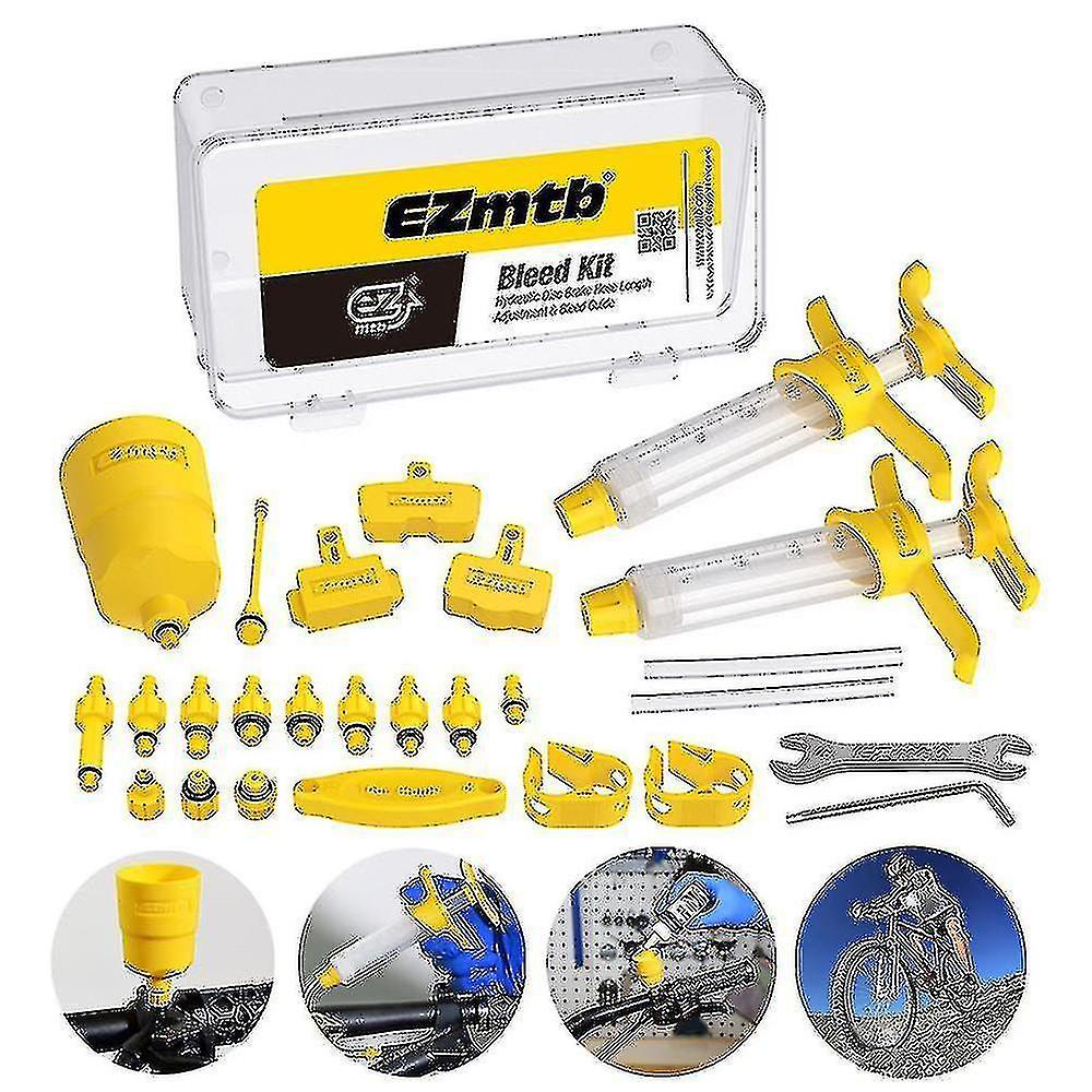 Kit De Purge Pour Freins à Disque Hydrauliques VTT – Outil De Réparation – Neuf