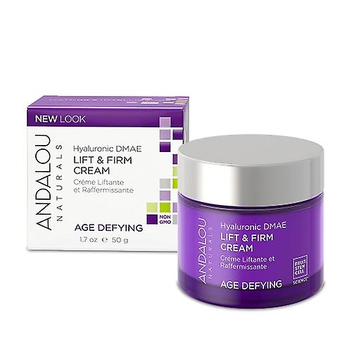 Andalou Naturals 透明质酸 DMAE 提拉紧致霜，1.7 盎司（1 包）