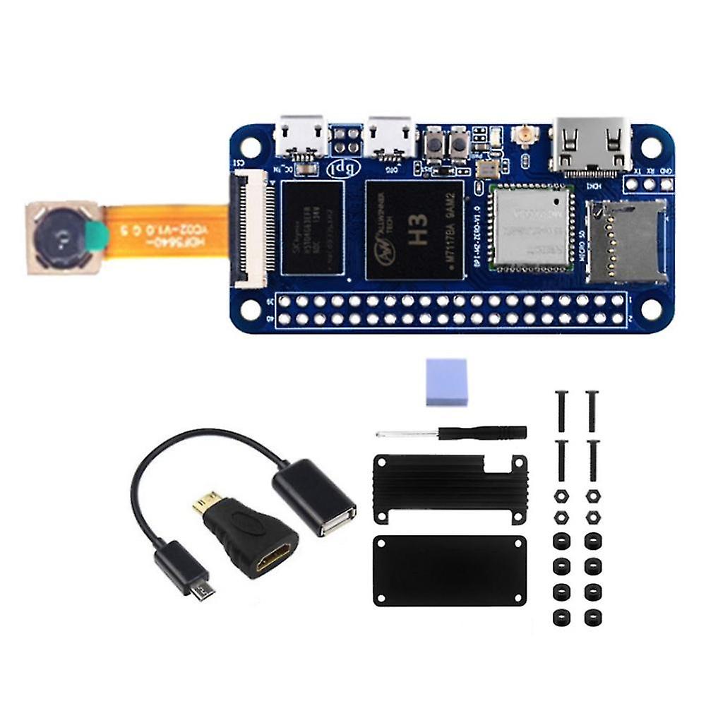 For Banana Pi M2 Zero Development Board -m2 Zero Core 512mb Ov5640 Camera+aluminum Case+usb Cable(n