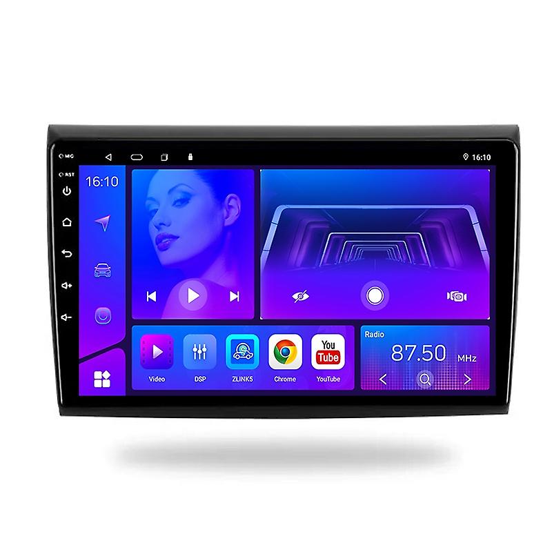 Android 2 Din Car Multimedia Player For Fiat Bravo 198 2 II 2007 - 2014 Head Unit Stereo Navigation