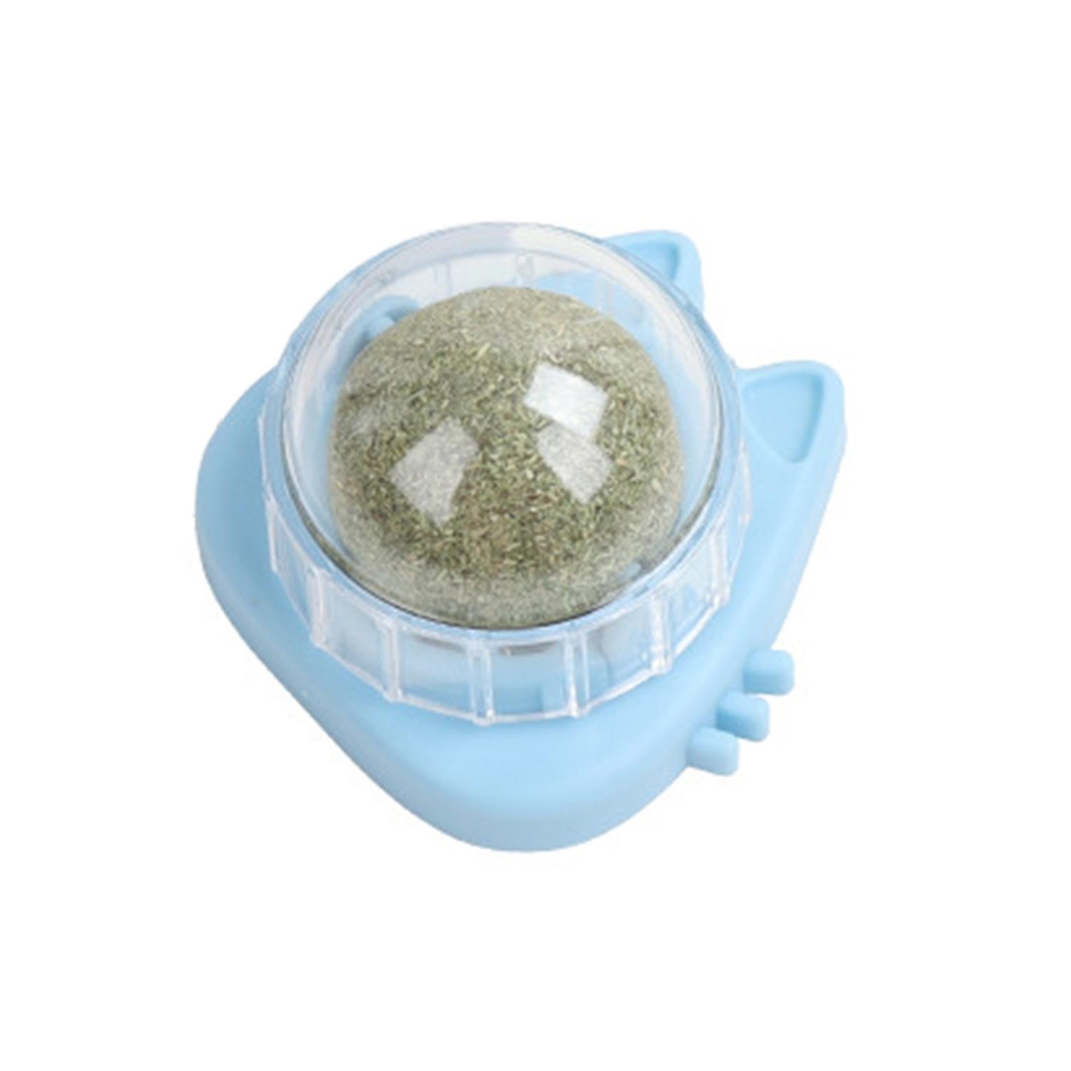 ZHOUBA Cat Catnips Toy Natural Material Cartoon Pineapple Shape Chew Catnips Ball Pet Supplies