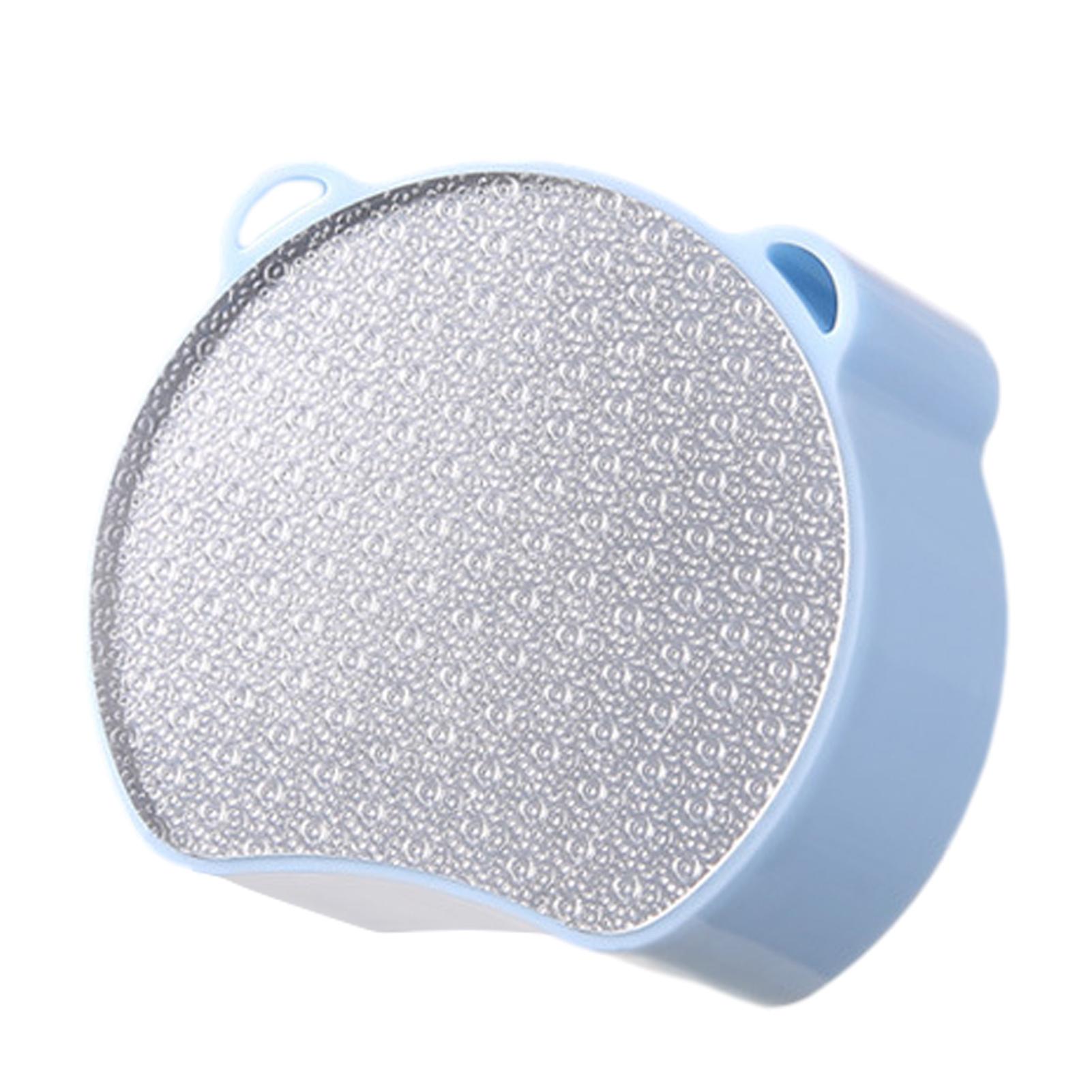 2-in-1 Foot Hair Grinder with Bear Shape Portable Manual Hair Removal Device for Home Travel