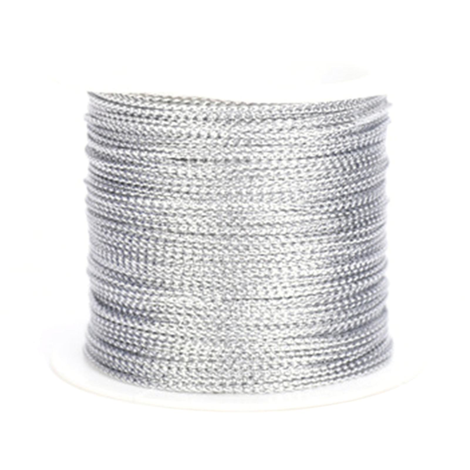 Twine String 20m/65.6ft. Decorative Gift Packing Cord Thread Roll 1mm Diameter for DIY Art Crafts