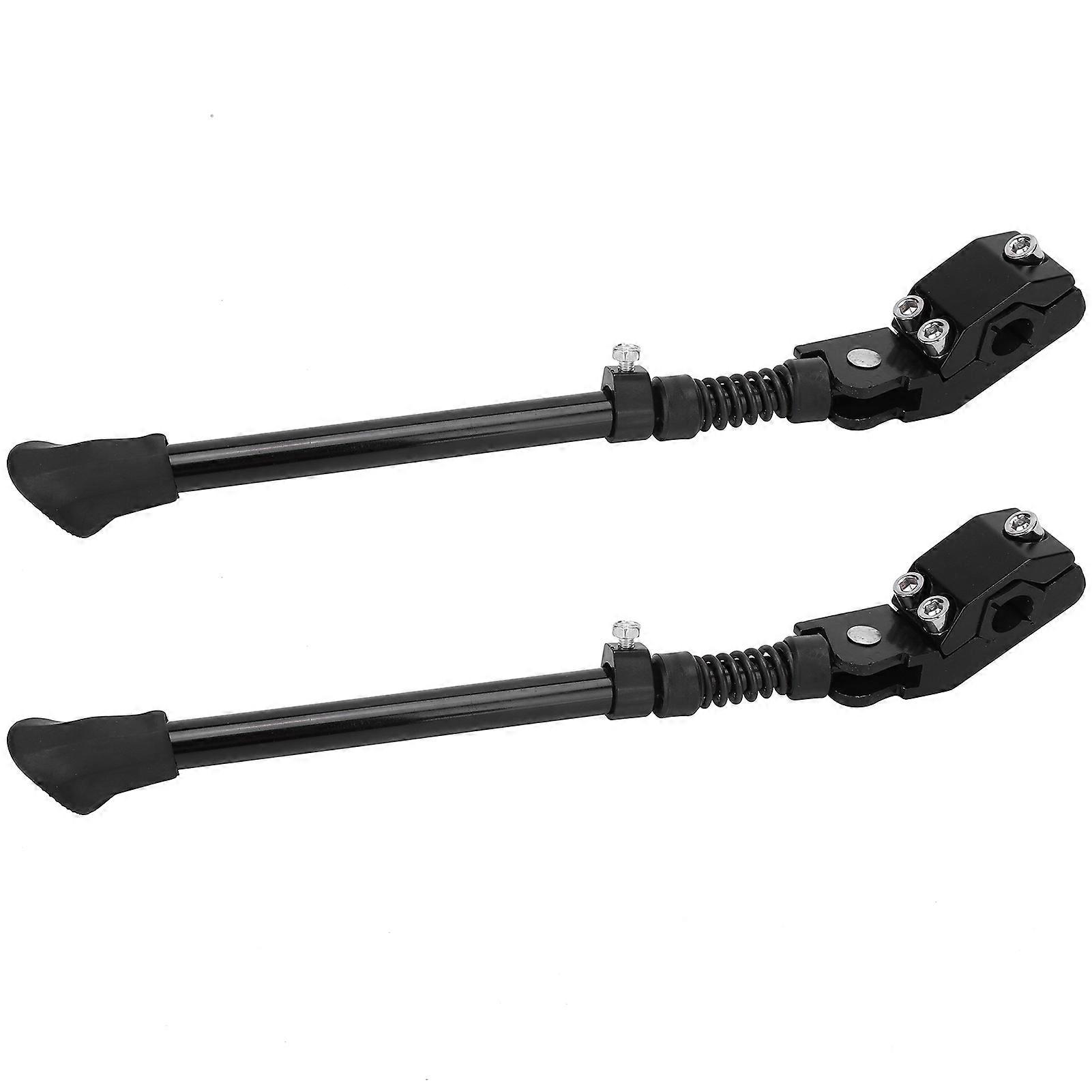 2Pcs Mountain Bike Side Kickstand Adjustable Bicycle Stand Support Riding Accessories