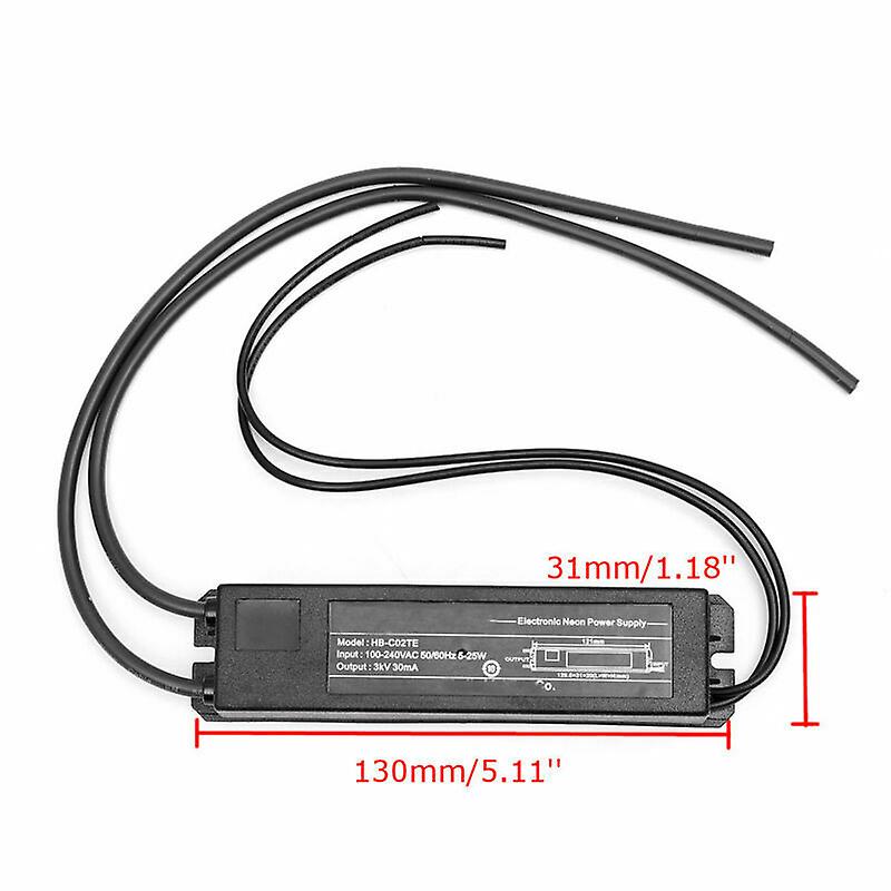 3/5/7.5/10KV 30mA 25/30W nätaggregat för elektronisk neonskylttransformator