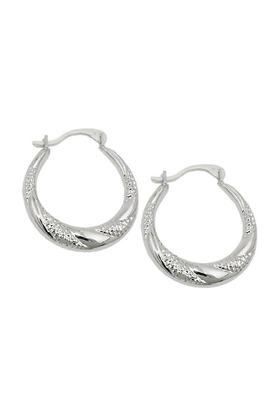 Hoop Earrings Silver 925 - Gl93701