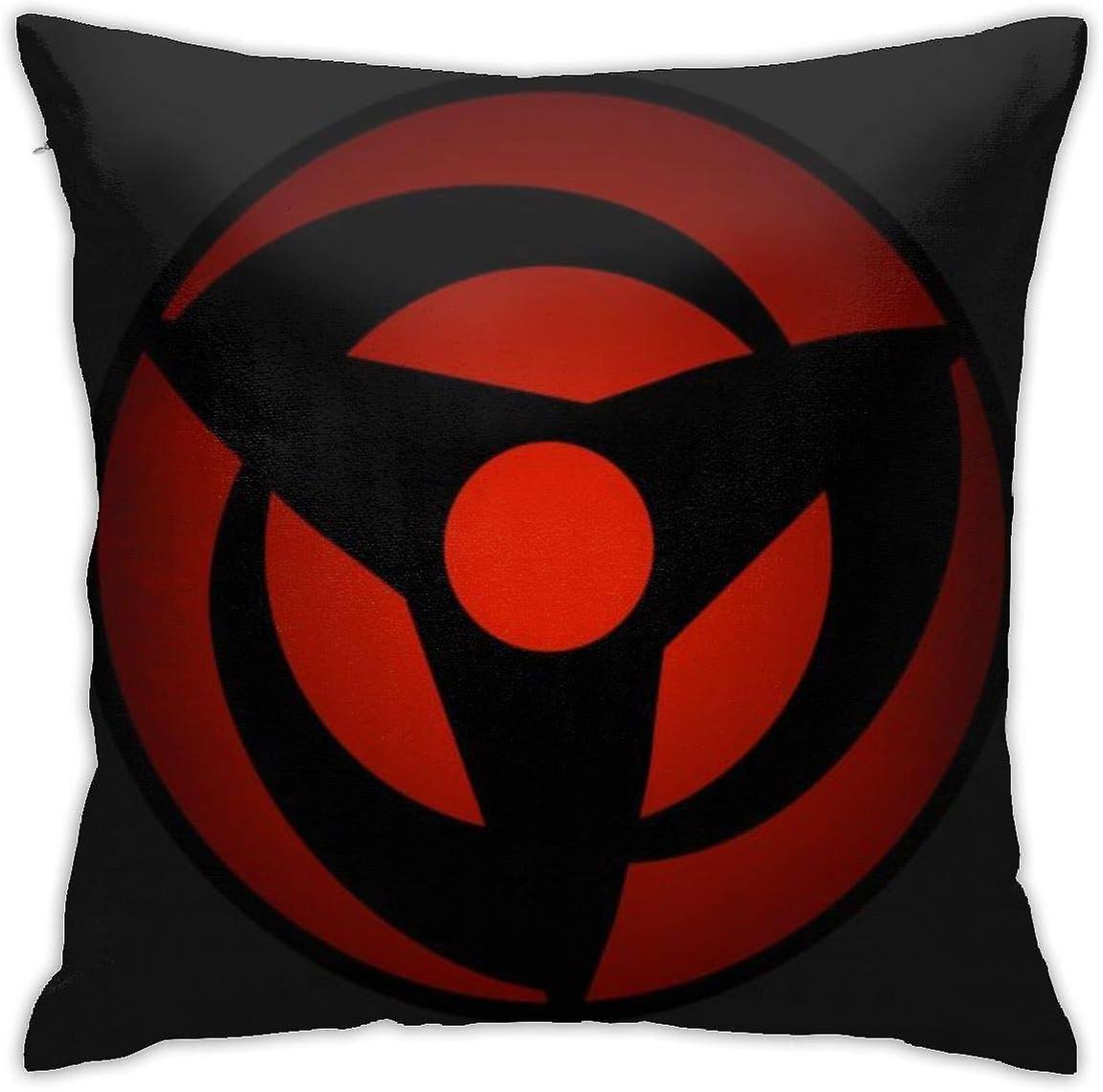 日本アニメNARUTO-ナルト-スロー枕カバー18 X 18インチ、枕カバーモダンクッションカバースクエア枕カバーデコレーション-s289