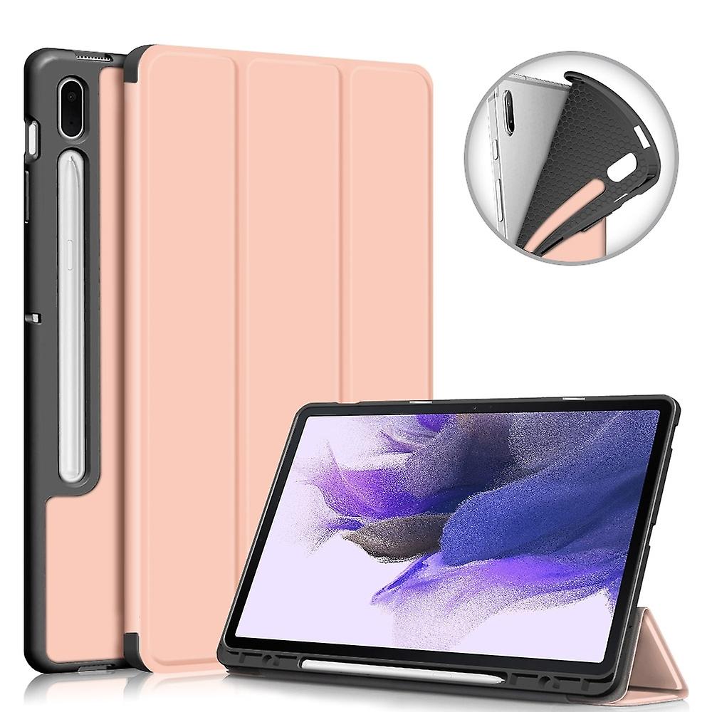 Solid Color Tablet Case For Samsung Galaxy Tab S7 FE 12.4