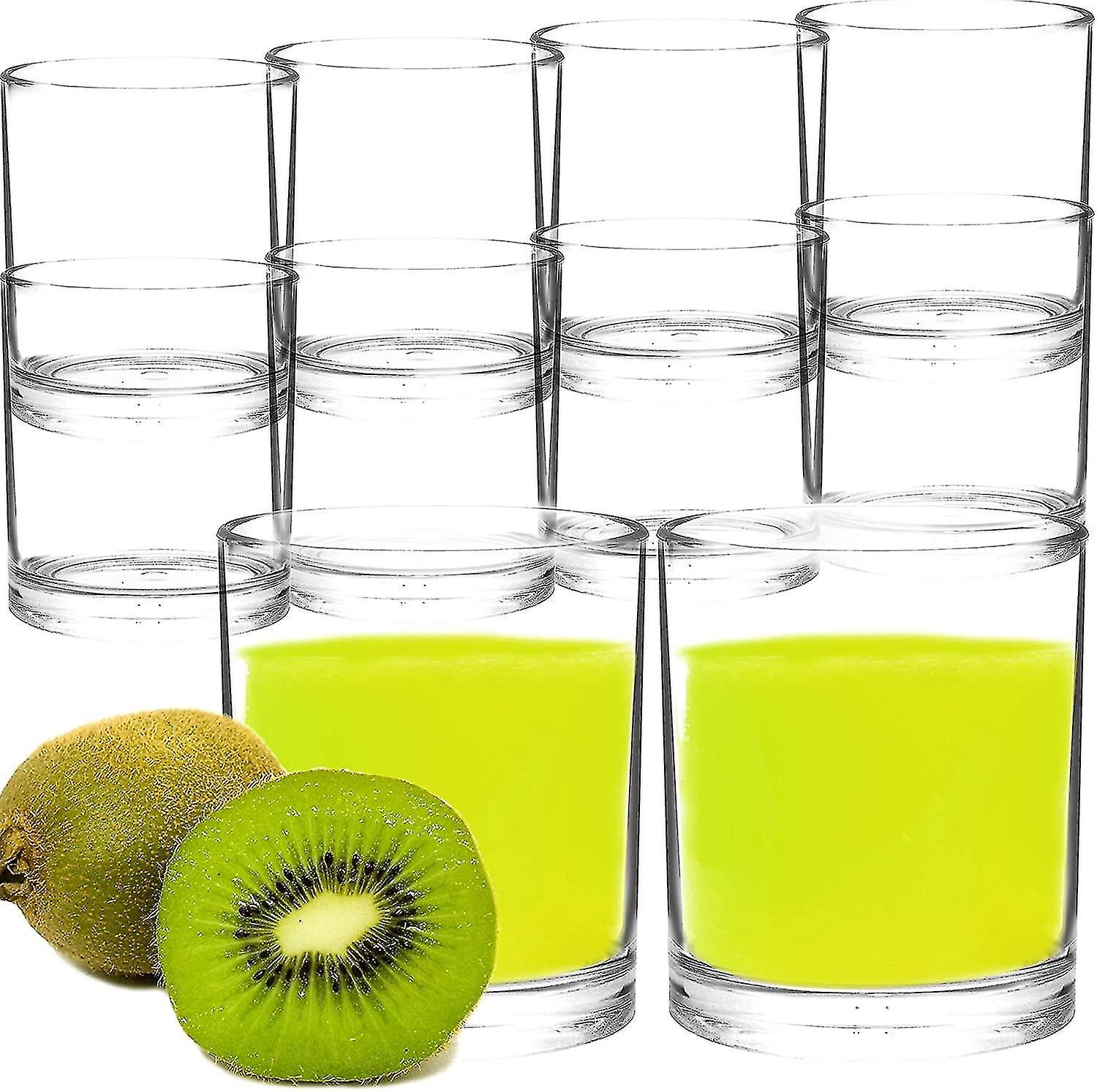 8 Reusable Shatterproof Plastic Drinking Cups