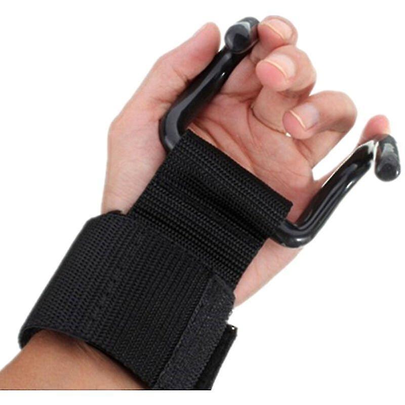 Fitness power hook horizontal bar pull-up auxiliary belt does not include cotton hooks - 2 pieces