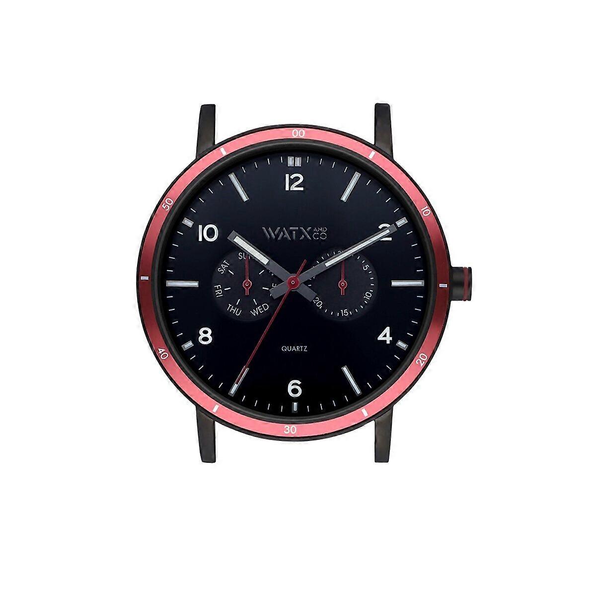 Unisex Watch Watx & Colors WXCA2719 Black (Ø 44 mm)